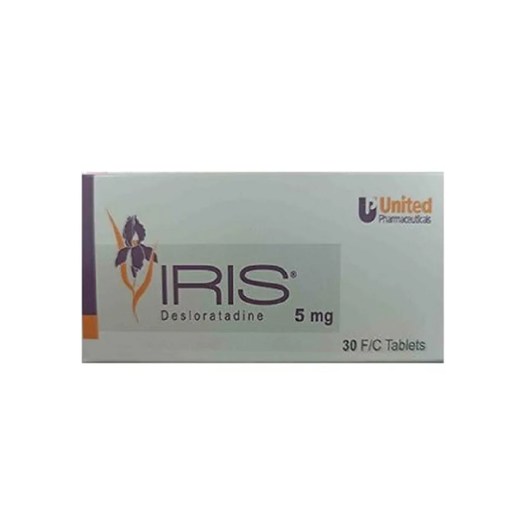 buy online Iris 5Mg Film Coated Tablet 30'S 1  Qatar Doha