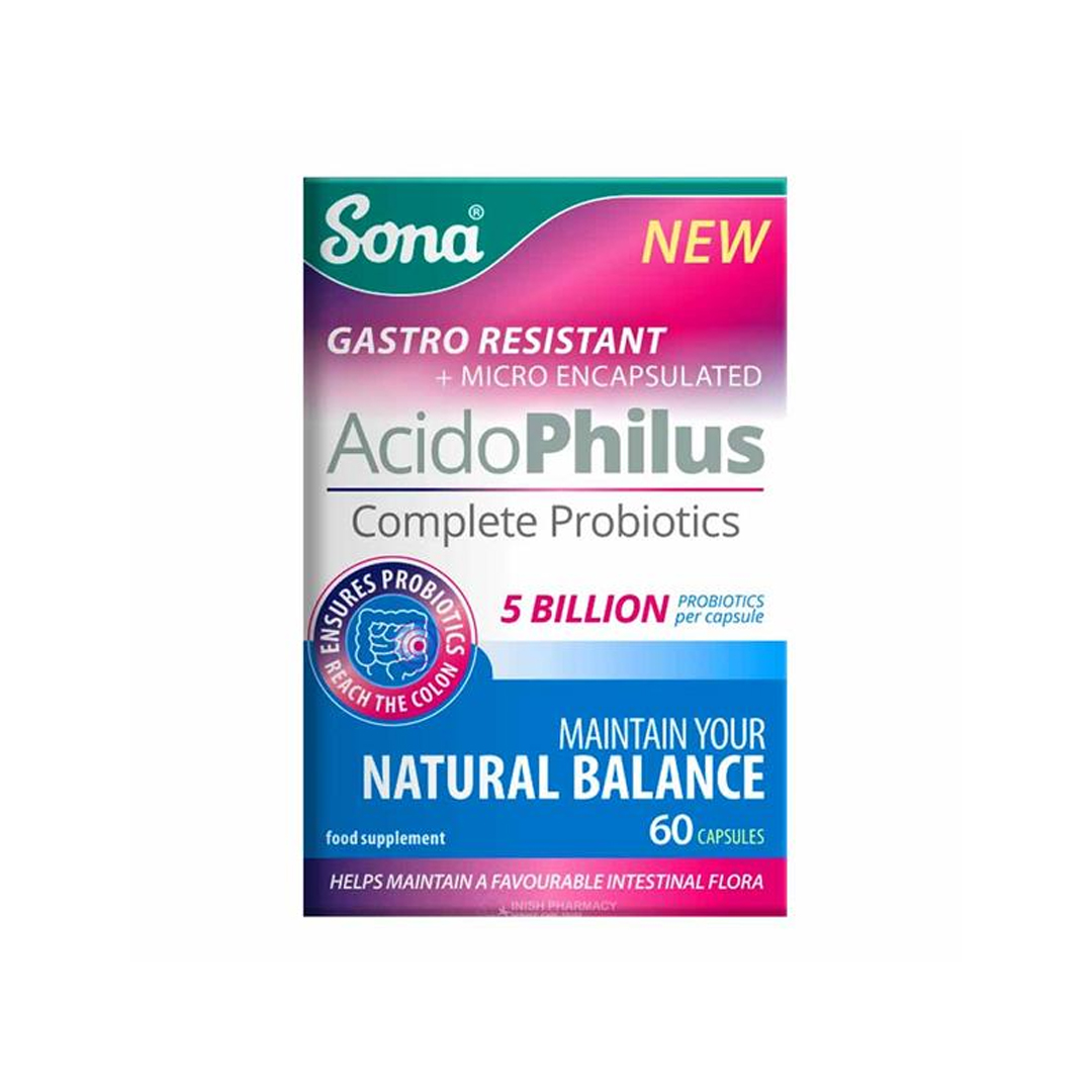 buy online SONA ACIDOPHILUS  COMPLETE PROBIOTICS CAPSULE 60'S 1  Qatar Doha