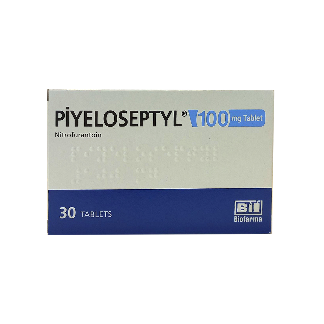 buy online Piyeloseptyl 100 Mg Tablet 30'S 1  Qatar Doha