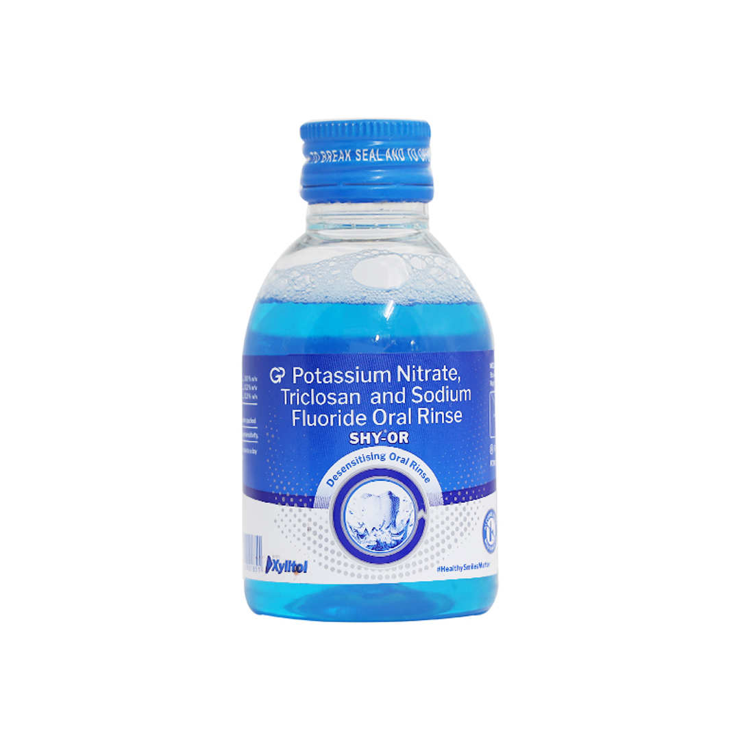 Shy Or (potassium Nitrate ) Mouth Wash 100ml-global Health product available at family pharmacy online buy now at qatar doha