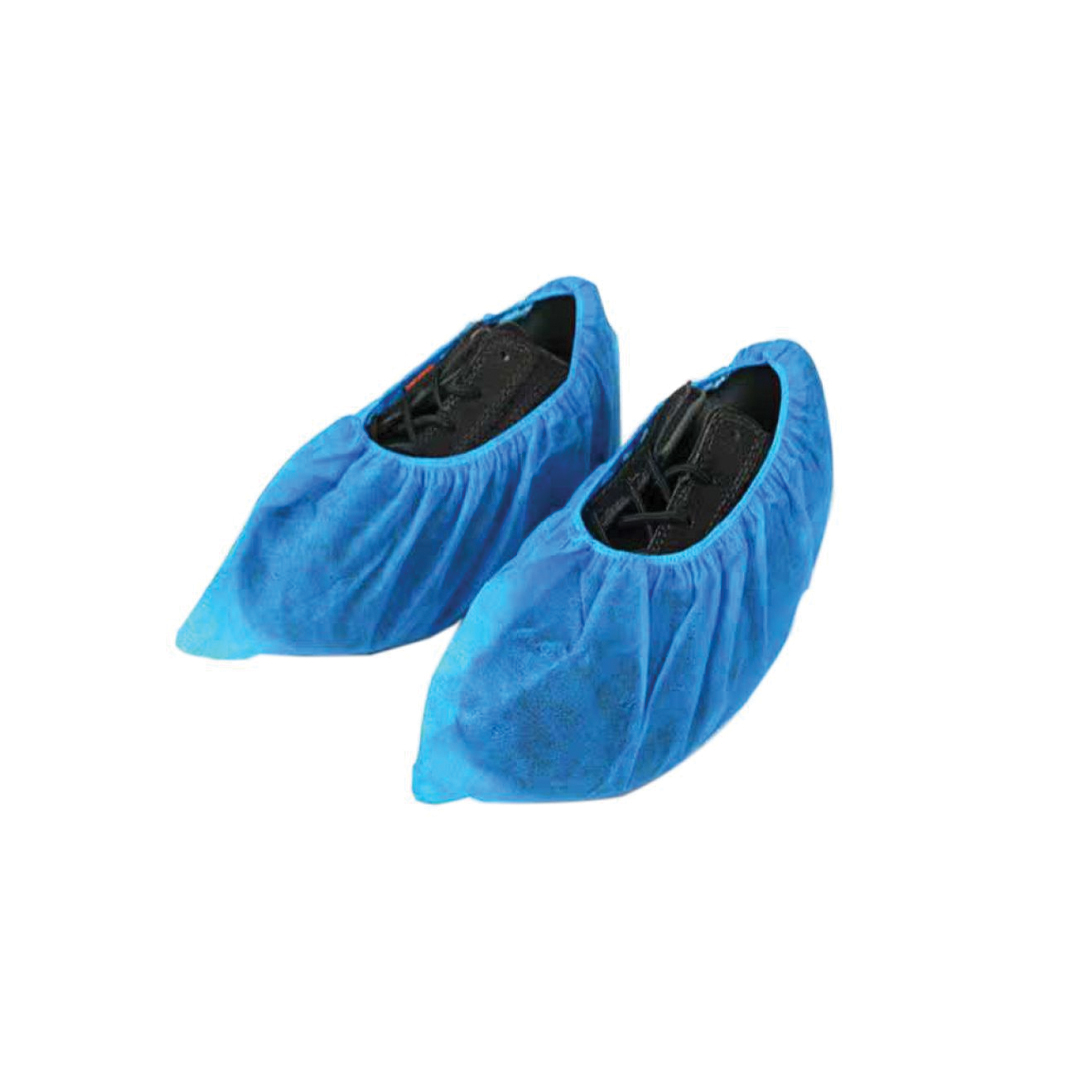 buy online Mexo Shoe Cover Hand Made N/ W( Blue) 35 Gsm-100'S-Trustlab 35gsm  Qatar Doha