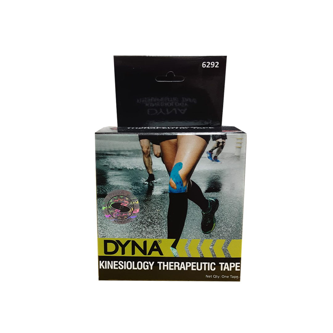 buy online Kinesiology Therapeutic Tape- 6292 (5 X 5 Mtr Roll) (Blue)-Dyna 5x5mtr-blue  Qatar Doha