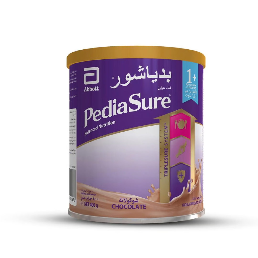 buy online PEDIASURE  1+ CBN [CHOCOLATE] MILK POWDER-400GM 1  Qatar Doha