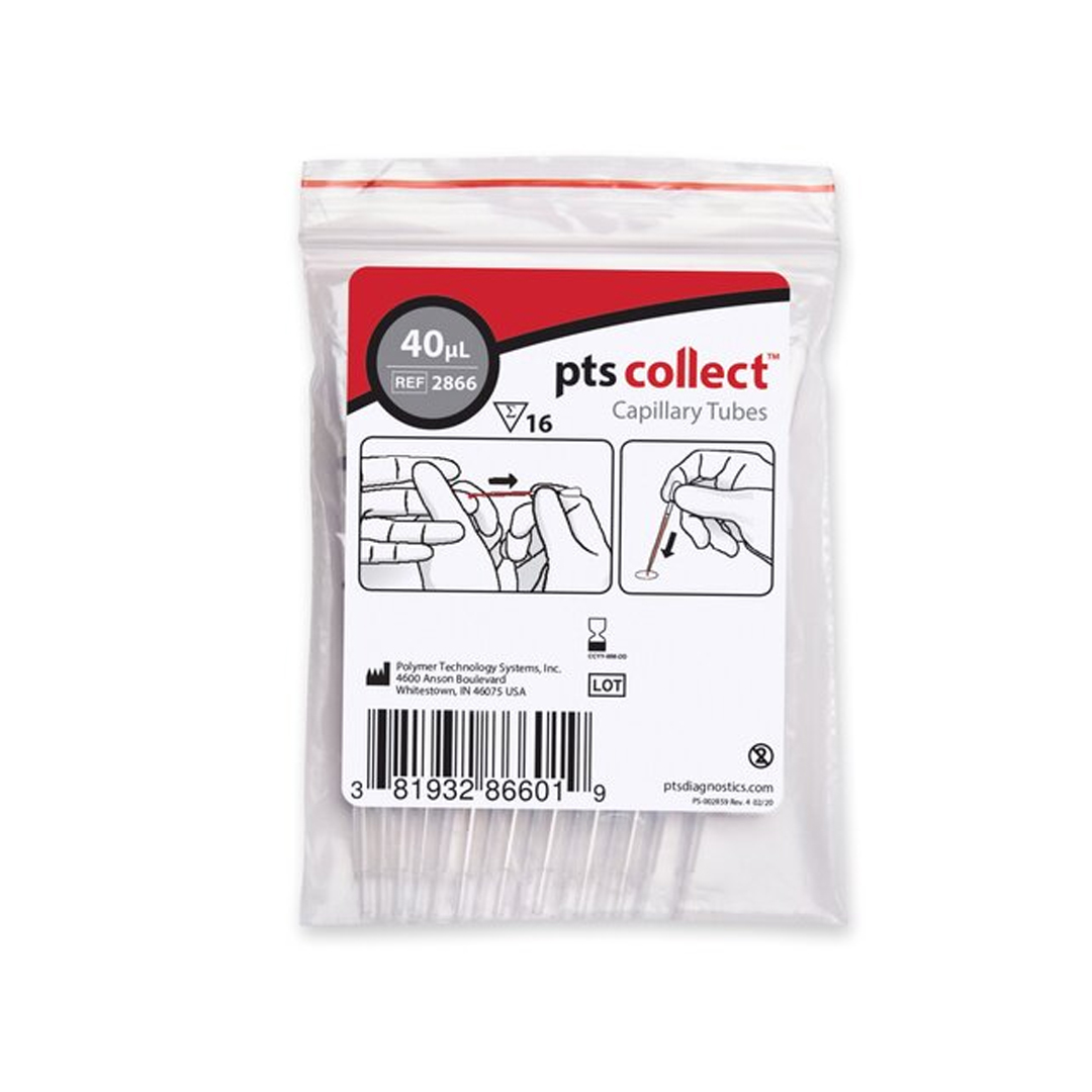 buy online Pts Collect Capillary Tubes 16'S 1  Qatar Doha
