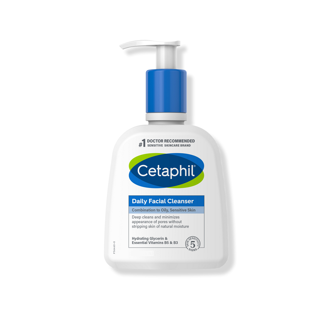 buy online Cetaphil Daily Facial Cleanser Pump 236Ml 1  Qatar Doha