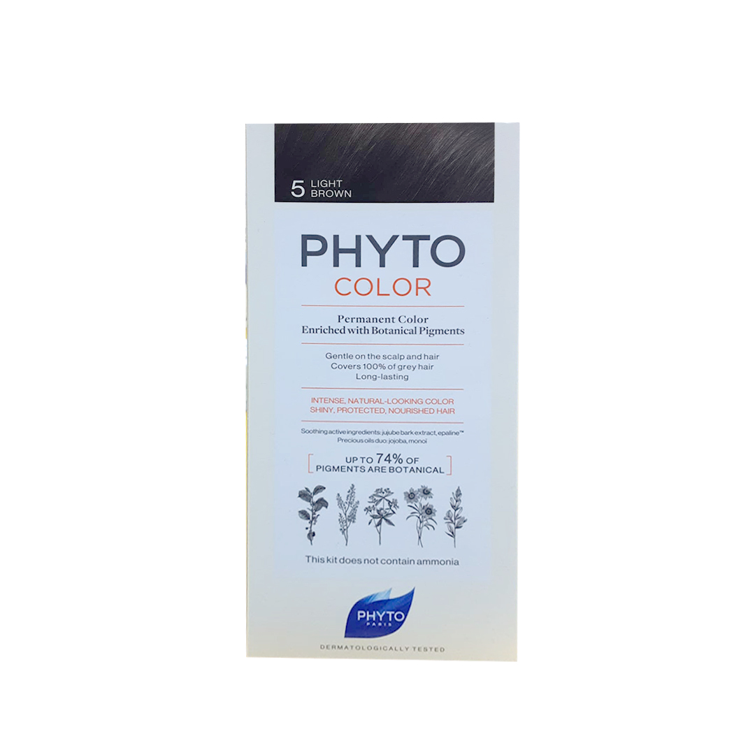 buy online PHYTO COLOR LIGHT BROWN-5 1  Qatar Doha