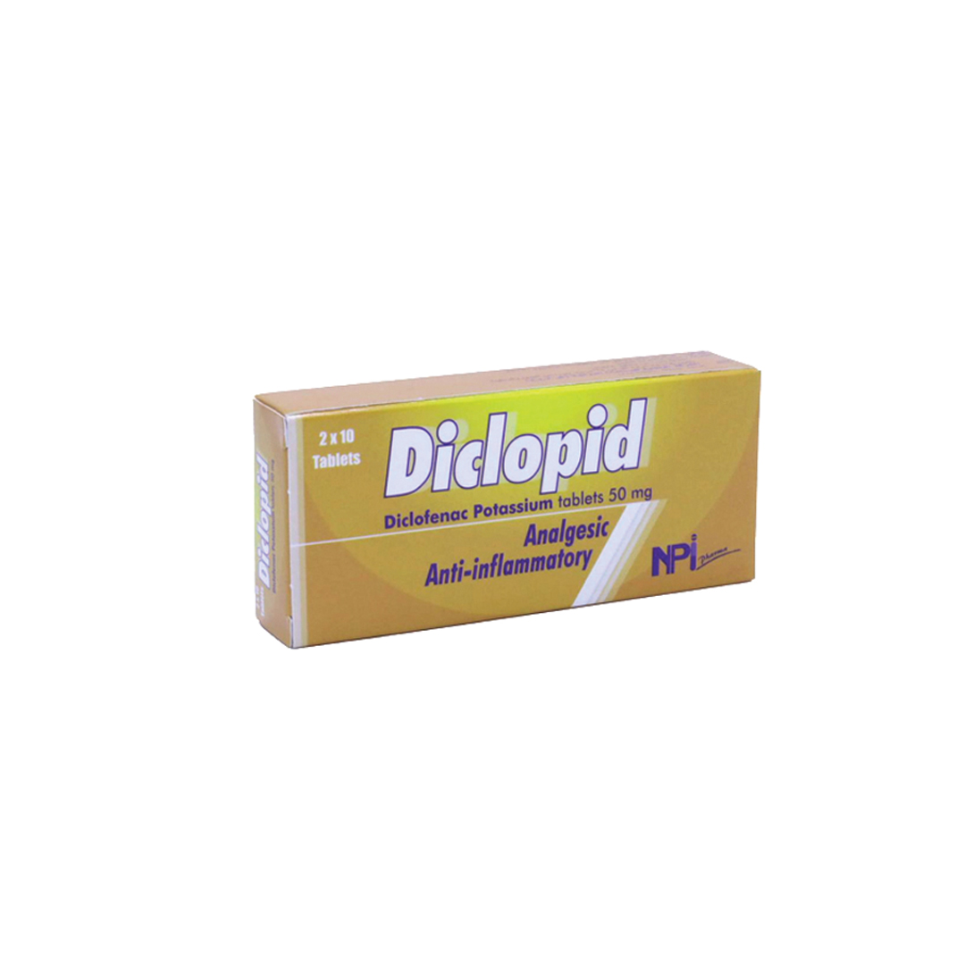 Diclopid 50mg Tablet 20.s -offer Available at Online Family Pharmacy Qatar Doha