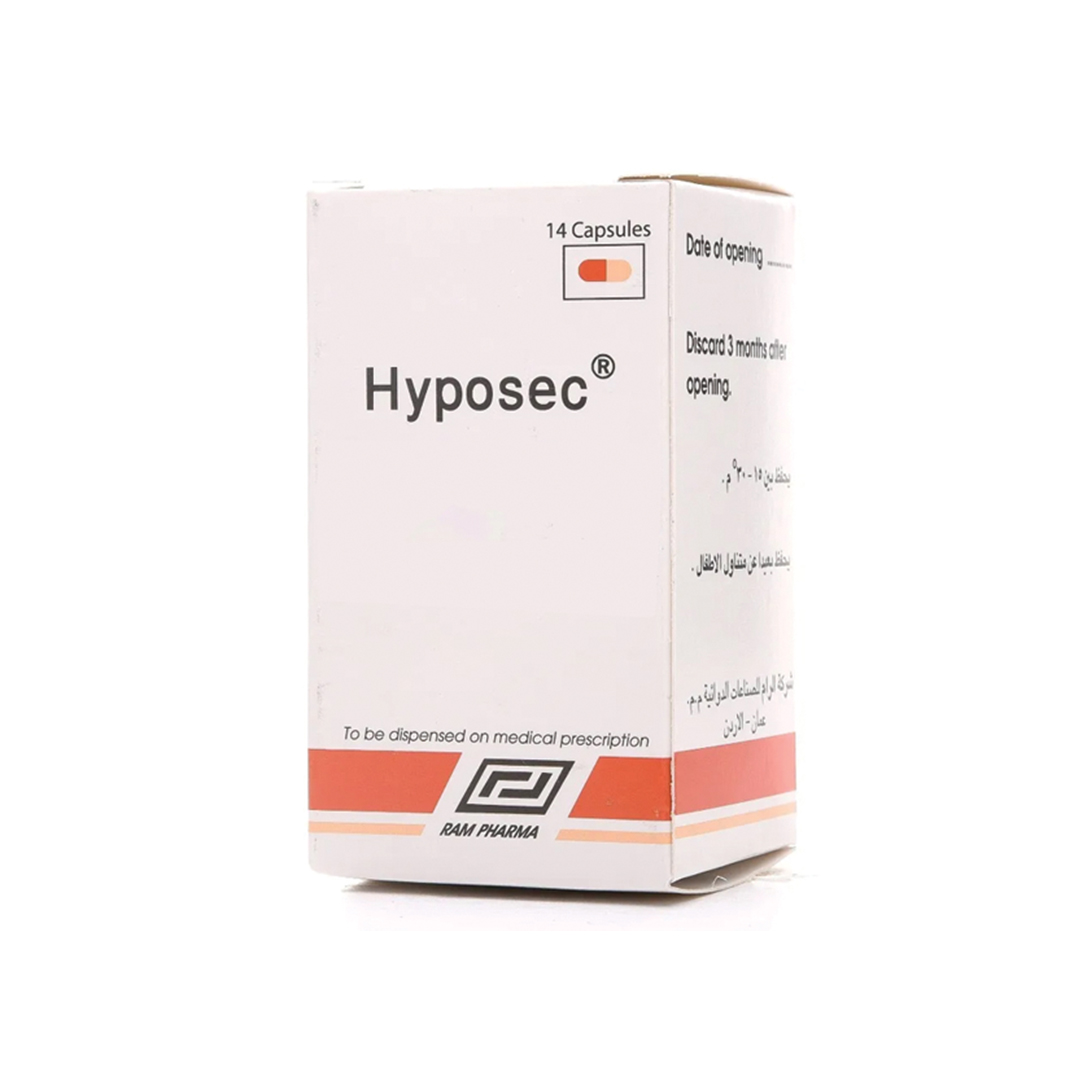 buy online Hyposec [20mg] Capsules 14's-offer 1  Qatar Doha