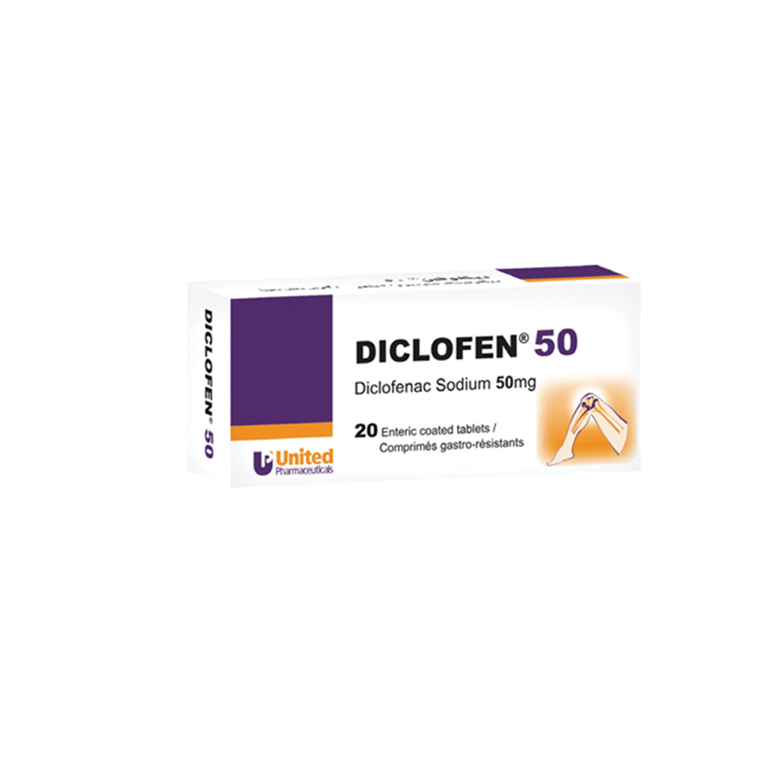 buy online Diclofen [50mg] Tablets 20's-offer 1  Qatar Doha