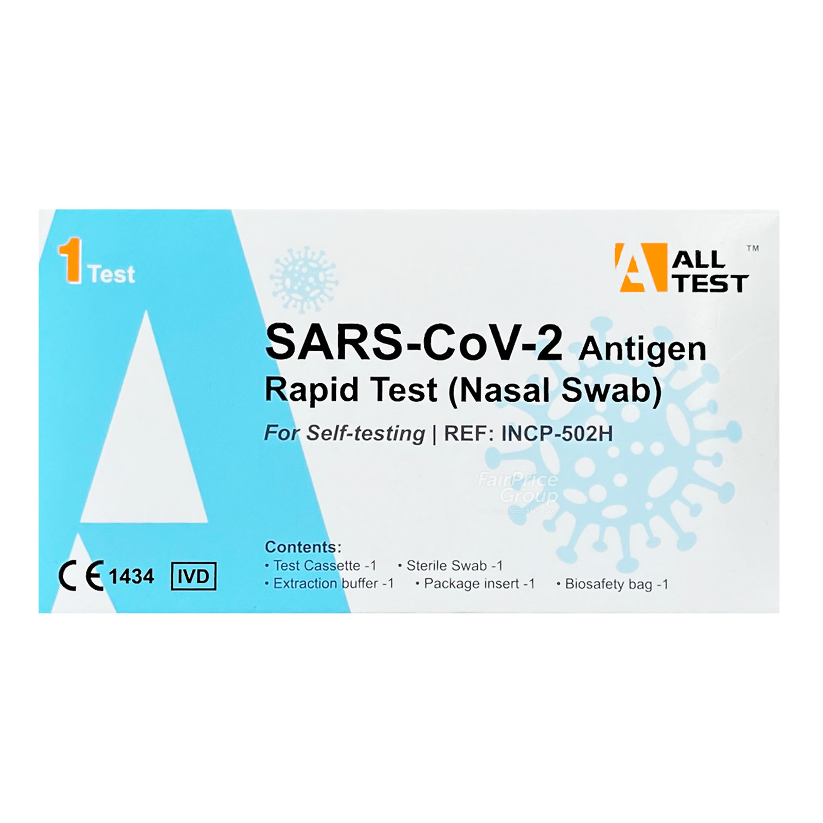 buy online Covid-19 Antigen Rapid Test Kit 1'S (Incp-502H) # All Test 1  Qatar Doha