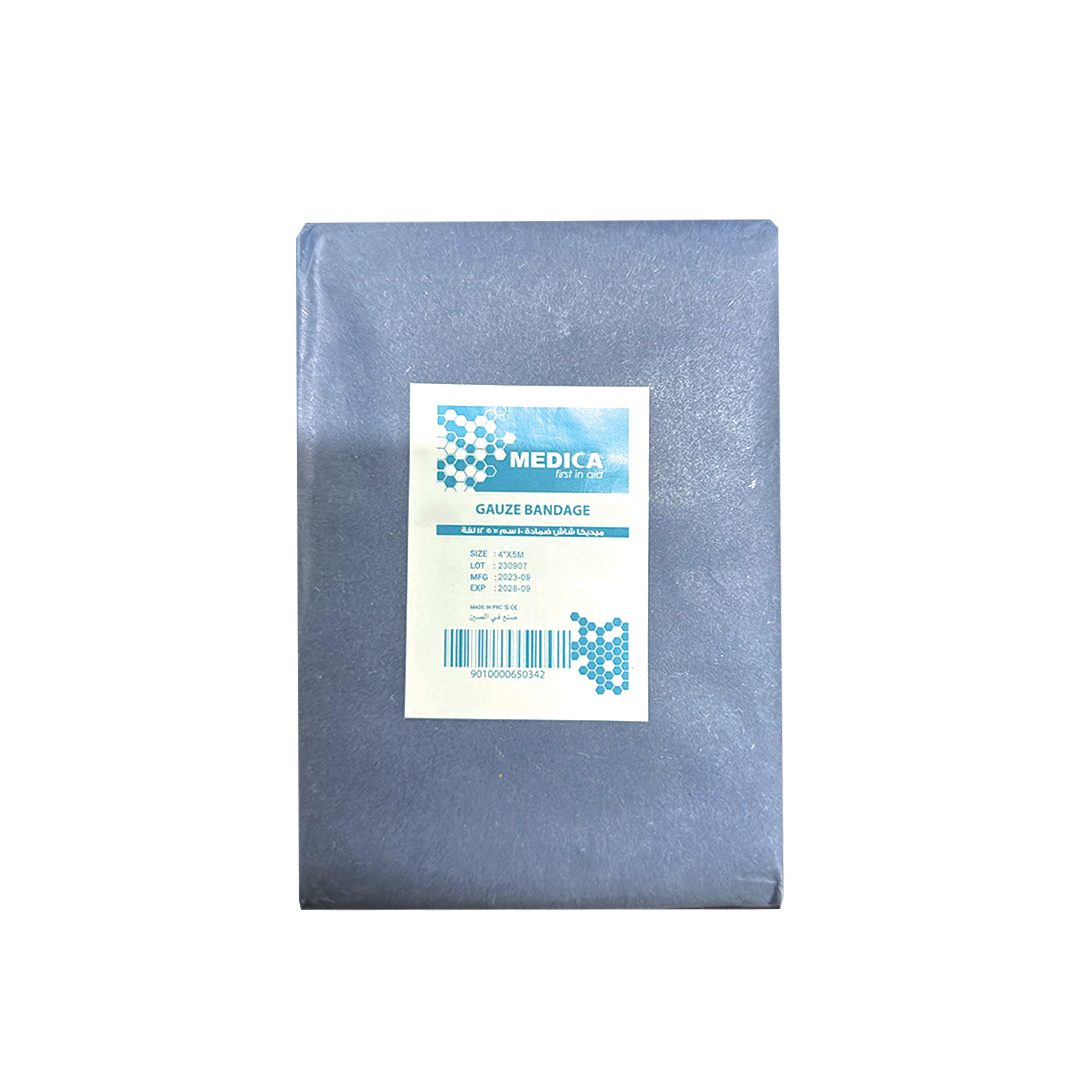 MEDICA Gauze Bandage 10Cm X 5M product available at family pharmacy online buy now at qatar doha