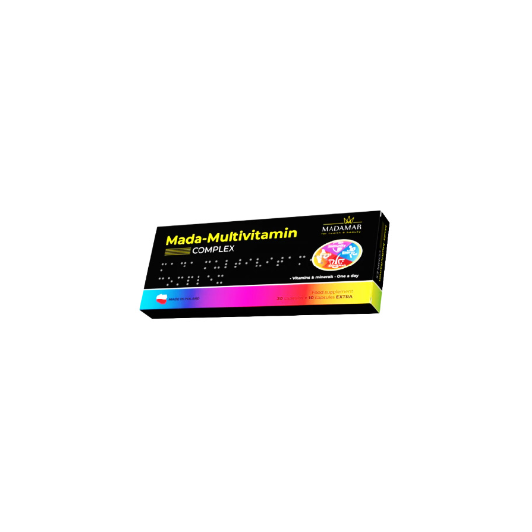 MADA- MULTIVITAMIN COMPLEX CAPSULE 40'S product available at family pharmacy online buy now at qatar doha