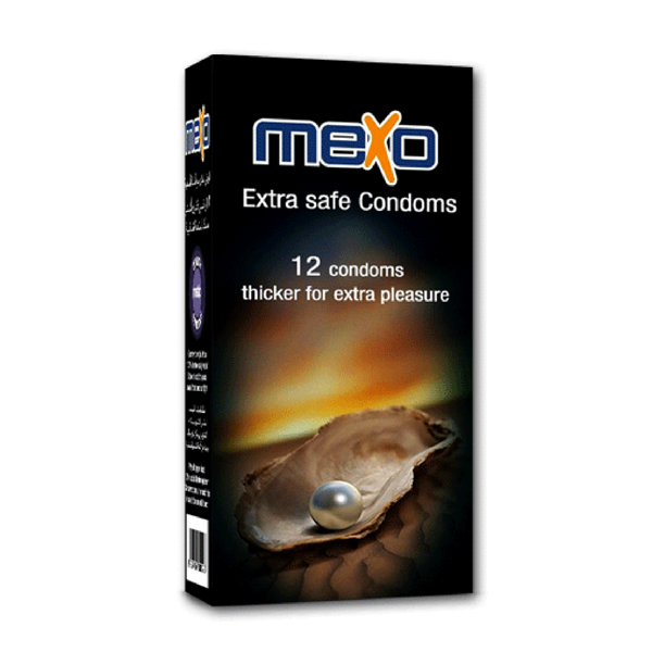 buy online 	Condoms 12'S - Mexo EXTRA SAFE  Qatar Doha