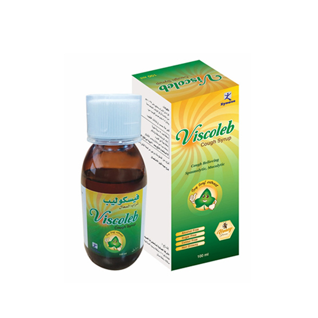 buy online VISCOLEB COUGH SYRUP 100ML 1  Qatar Doha