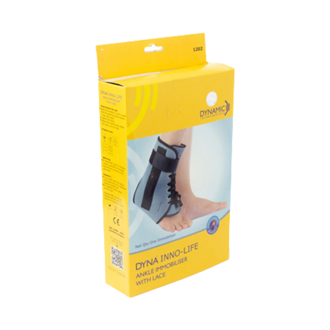 buy online 	Ankle Immobilizer With Lace - Dyna Large  Qatar Doha