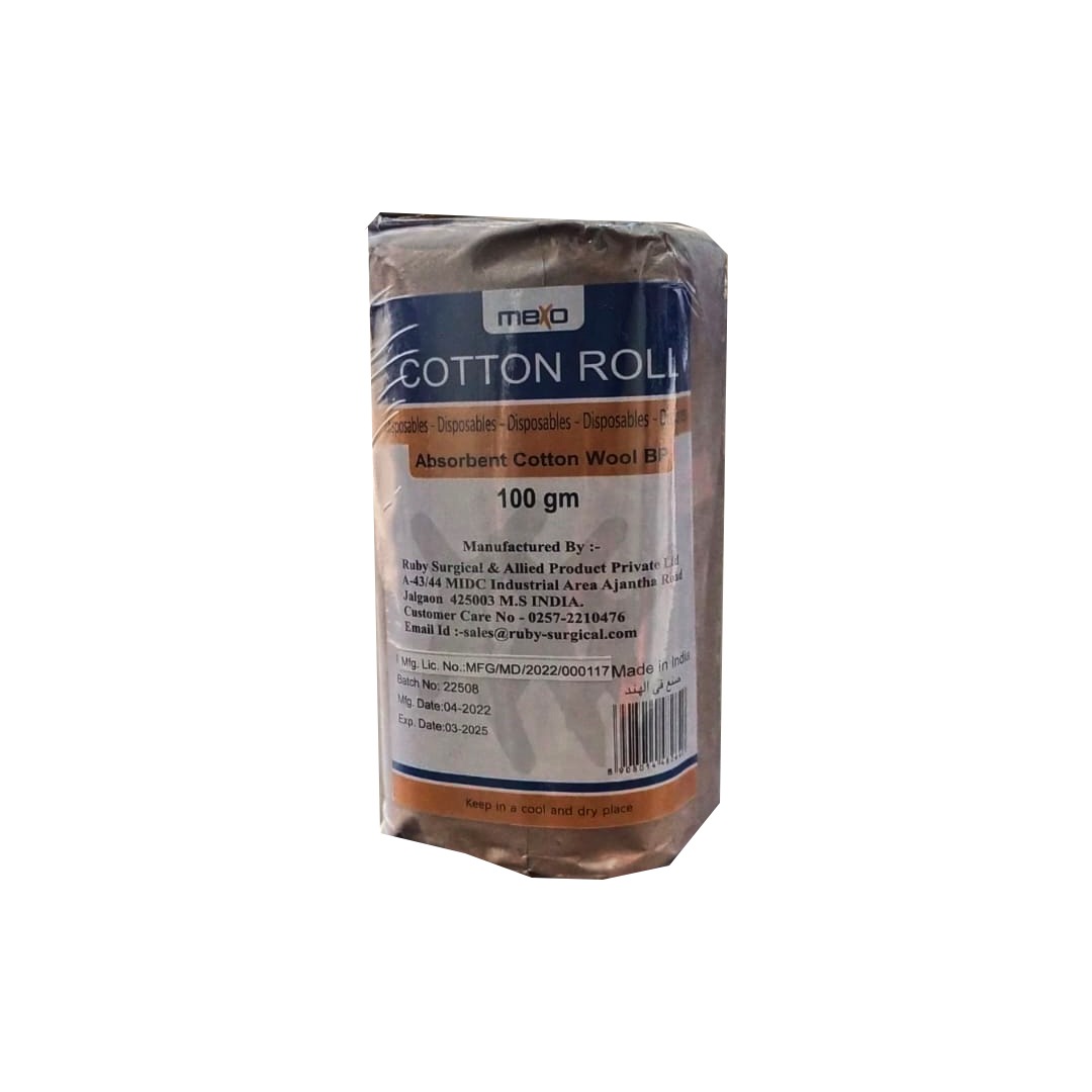 buy online Absorbant Cotton Roll Brown Wrap - Mexo 100 Gm  Qatar Doha