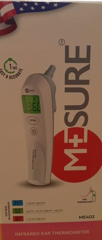 buy online B.WELL medical infrared ear thermometer 1  Qatar Doha