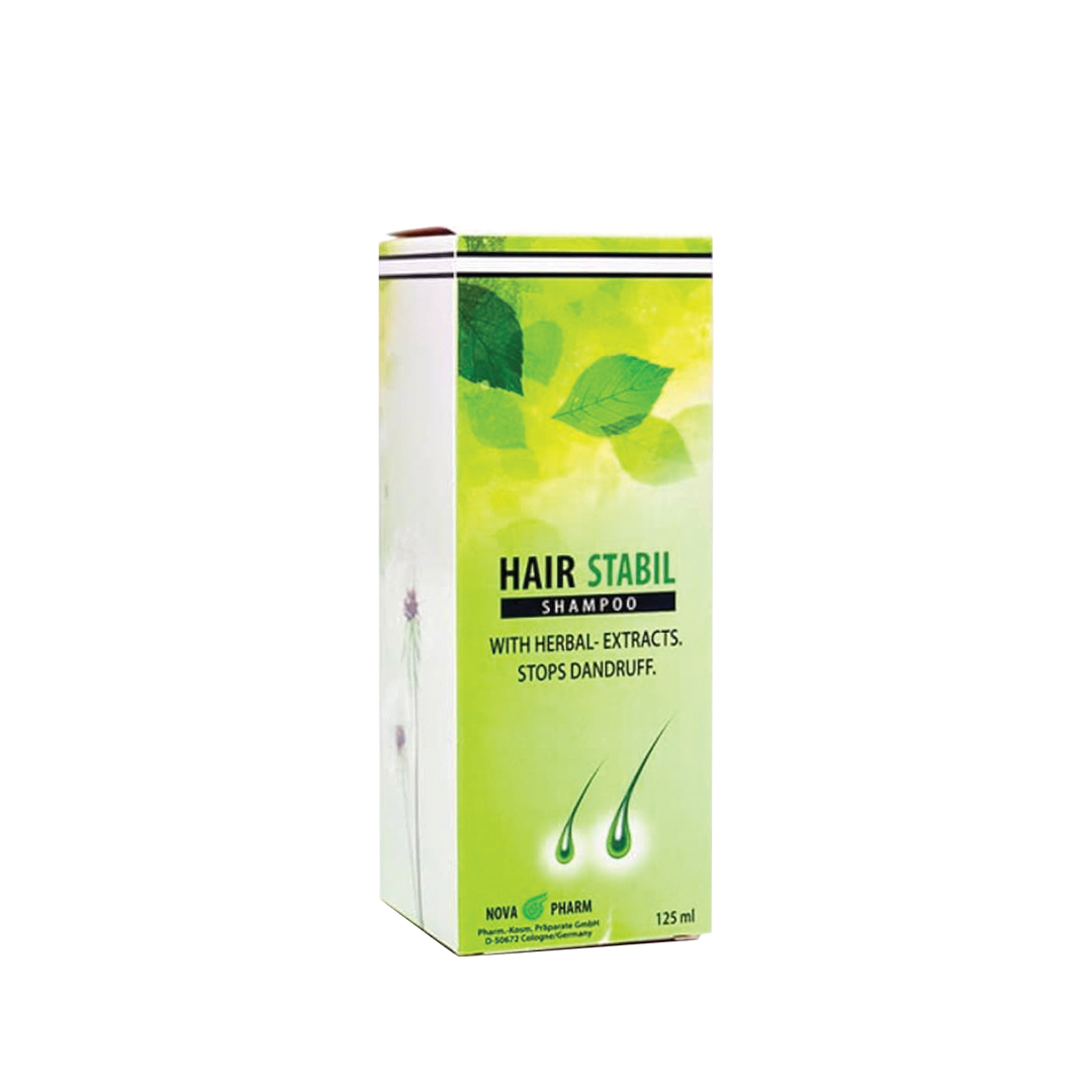 Hair Stabil Shampoo 125ml [herbal] - Nova Offer product available at family pharmacy online buy now at qatar doha