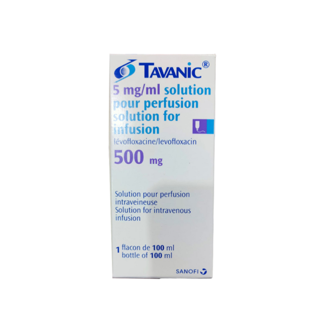 Tavanic 5mg/ml Solution For Infusion- 100ml product available at family pharmacy online buy now at qatar doha