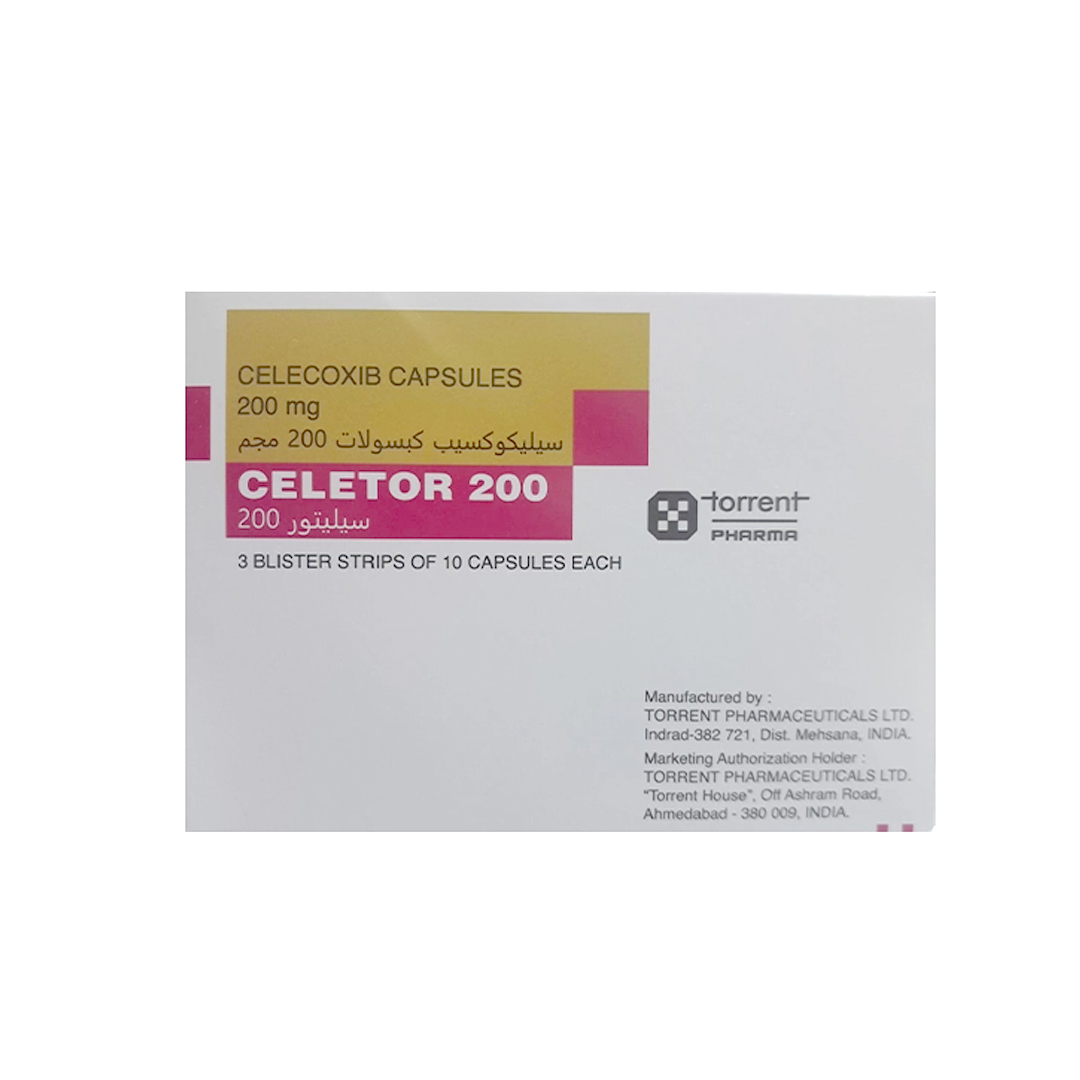 buy online CELETOR [200MG] CAPSULE 30'S 1  Qatar Doha