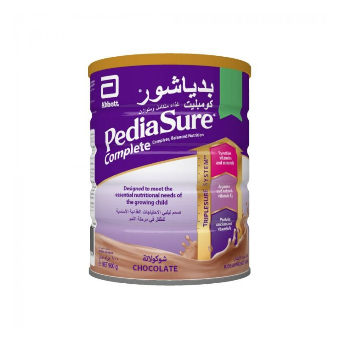 Pediasure 3+ Cbn Chocolate Milk Powder- 900 Gm product available at family pharmacy online buy now at qatar doha