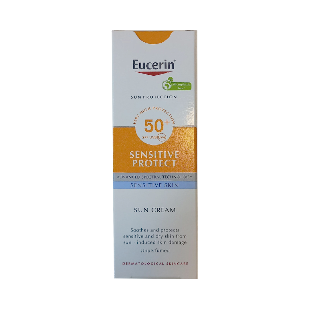 Eucerin Sun Face Cream 50 + 50ml #63842 product available at family pharmacy online buy now at qatar doha