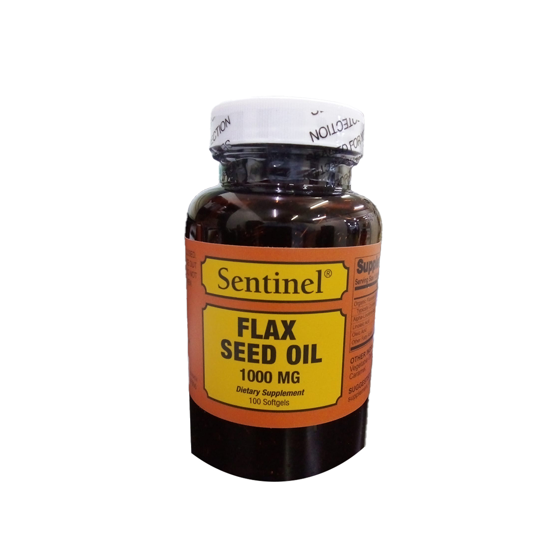 buy online FLAXSEED OIL 1000MGSOFTGELS 100'S Sentinal 1  Qatar Doha