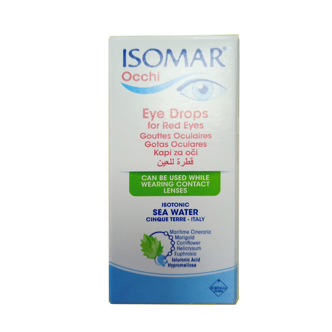 buy online ISOMAR OCCHI EYE DROPS 10ML 1  Qatar Doha