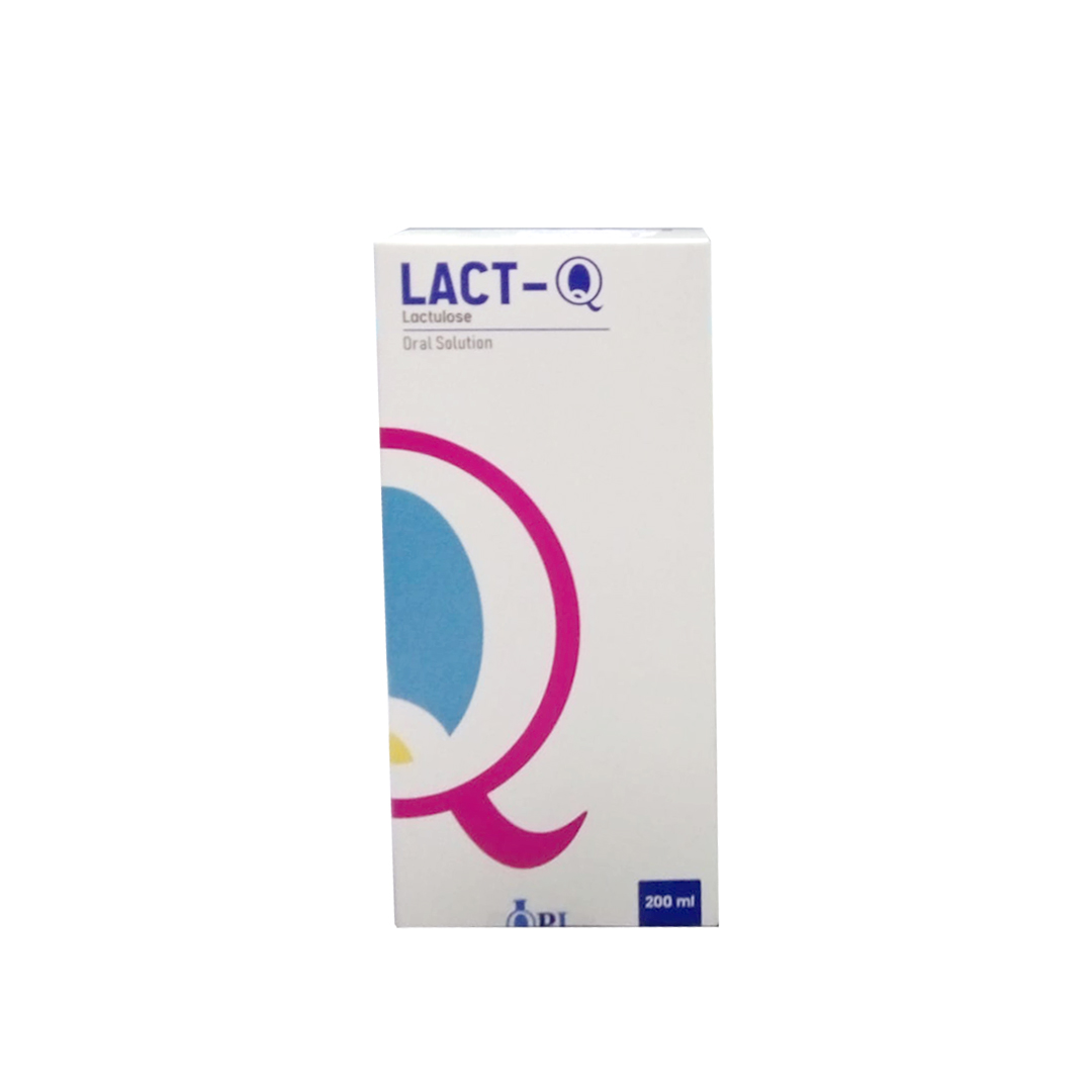 buy online LACT-Q LACTULOSE ORAL SOLUTION-200ML 1  Qatar Doha