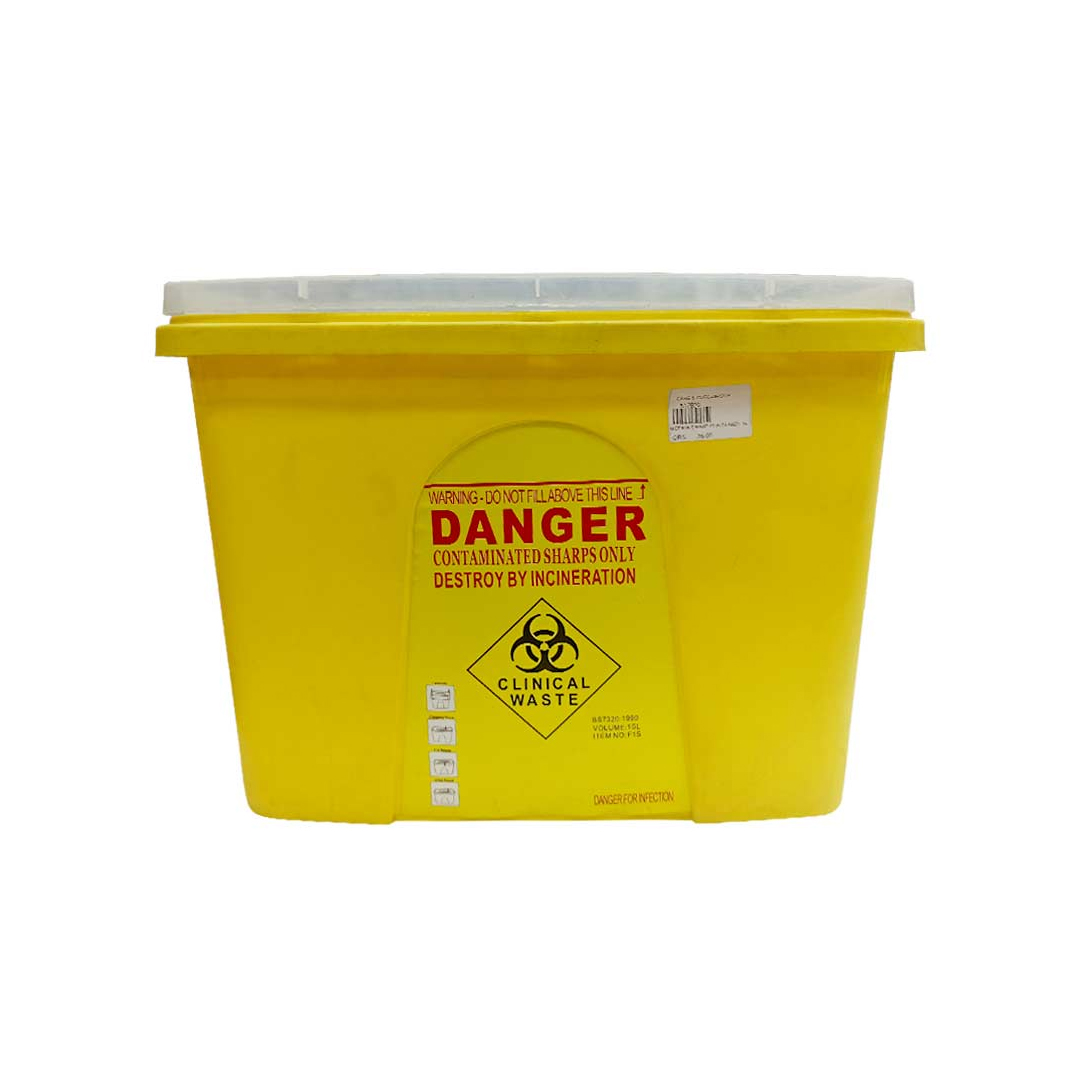 SHARP CONTAINER 15L [YELLOW SQUARE] PRIME product available at family pharmacy online buy now at qatar doha