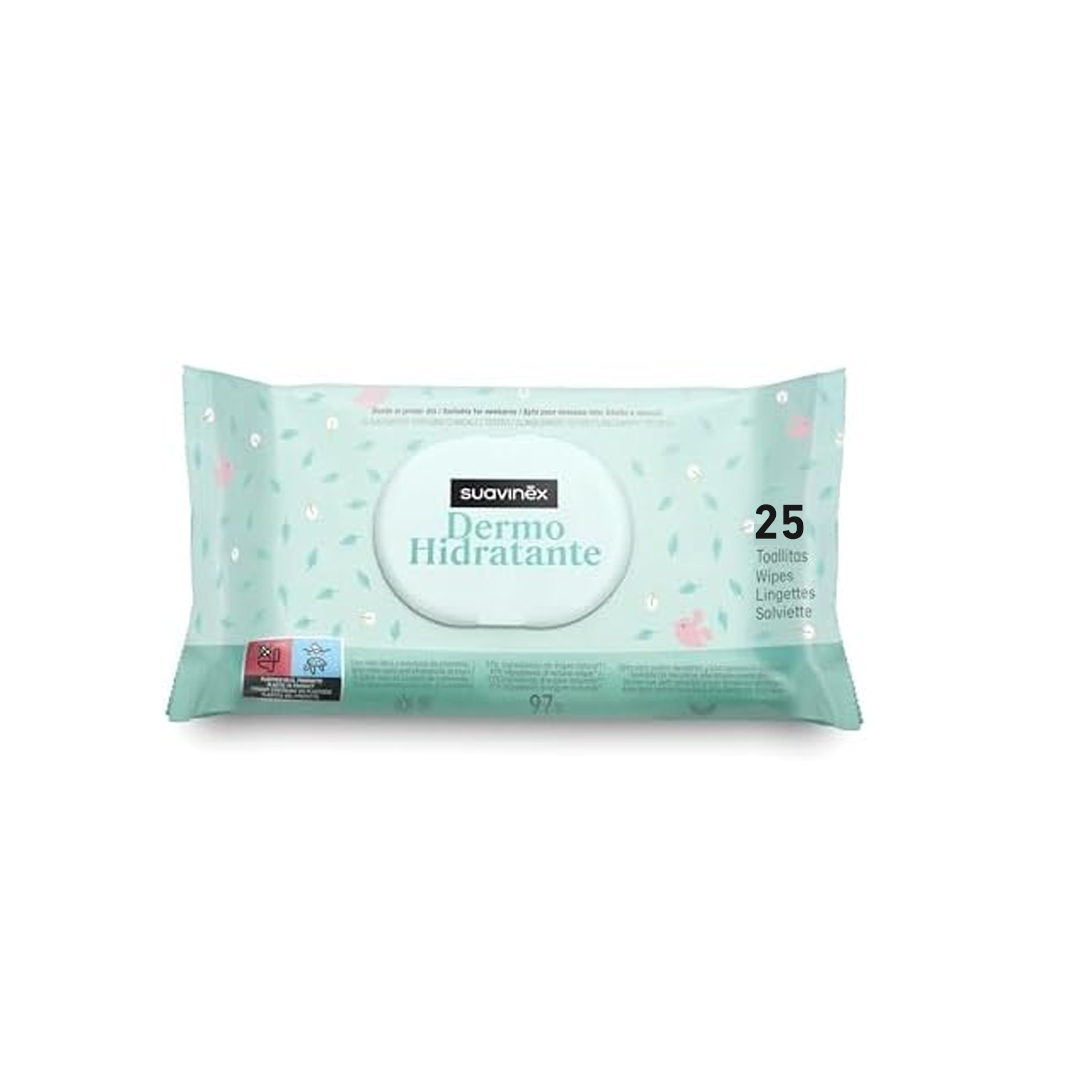 Suavinex Dermo Hydrating Wipes 25'S product available at family pharmacy online buy now at qatar doha