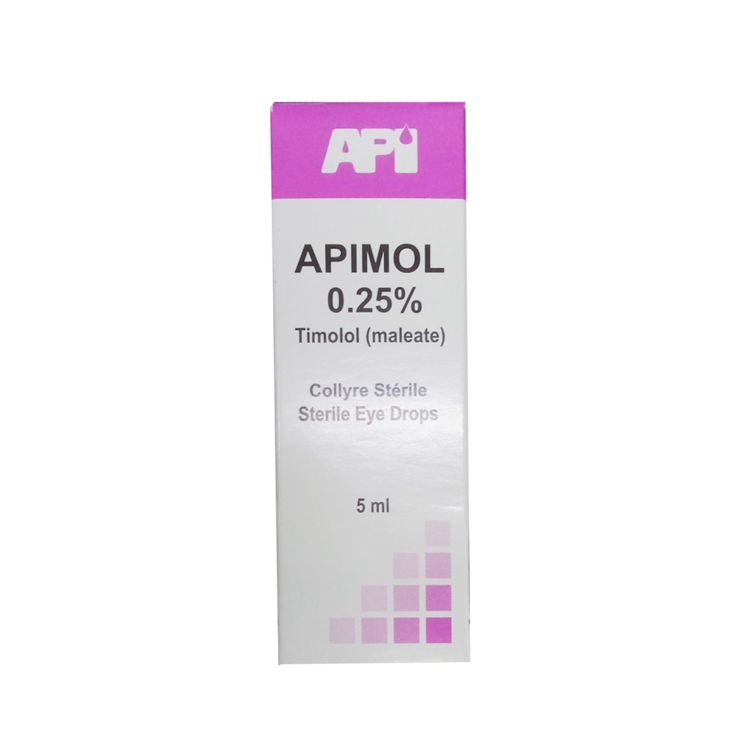 APIMOL 0.25% EYE DROPS 5ML . product available at family pharmacy online buy now at qatar doha