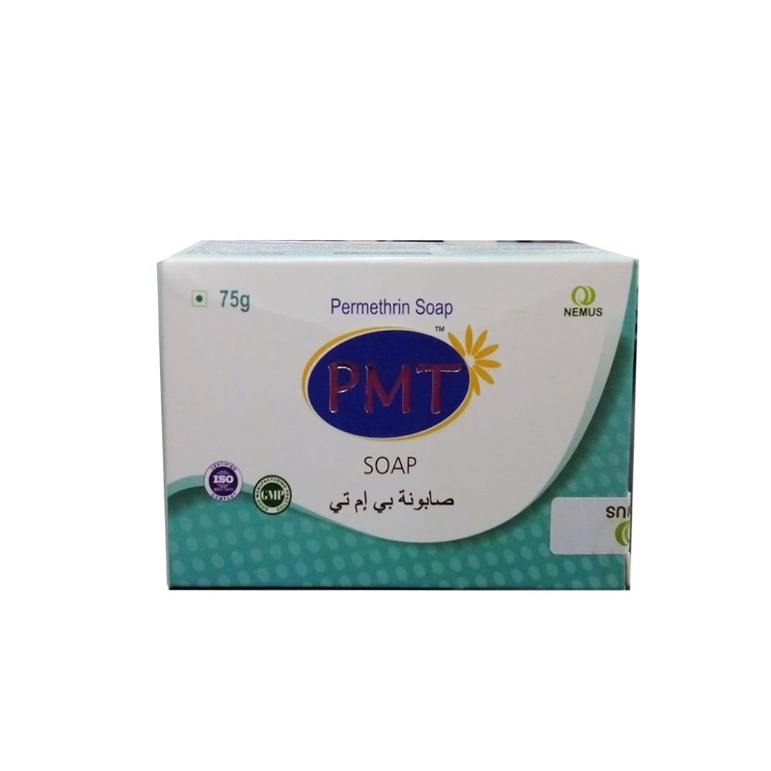 Nemus Permethrin Pmt Soap 75G product available at family pharmacy online buy now at qatar doha