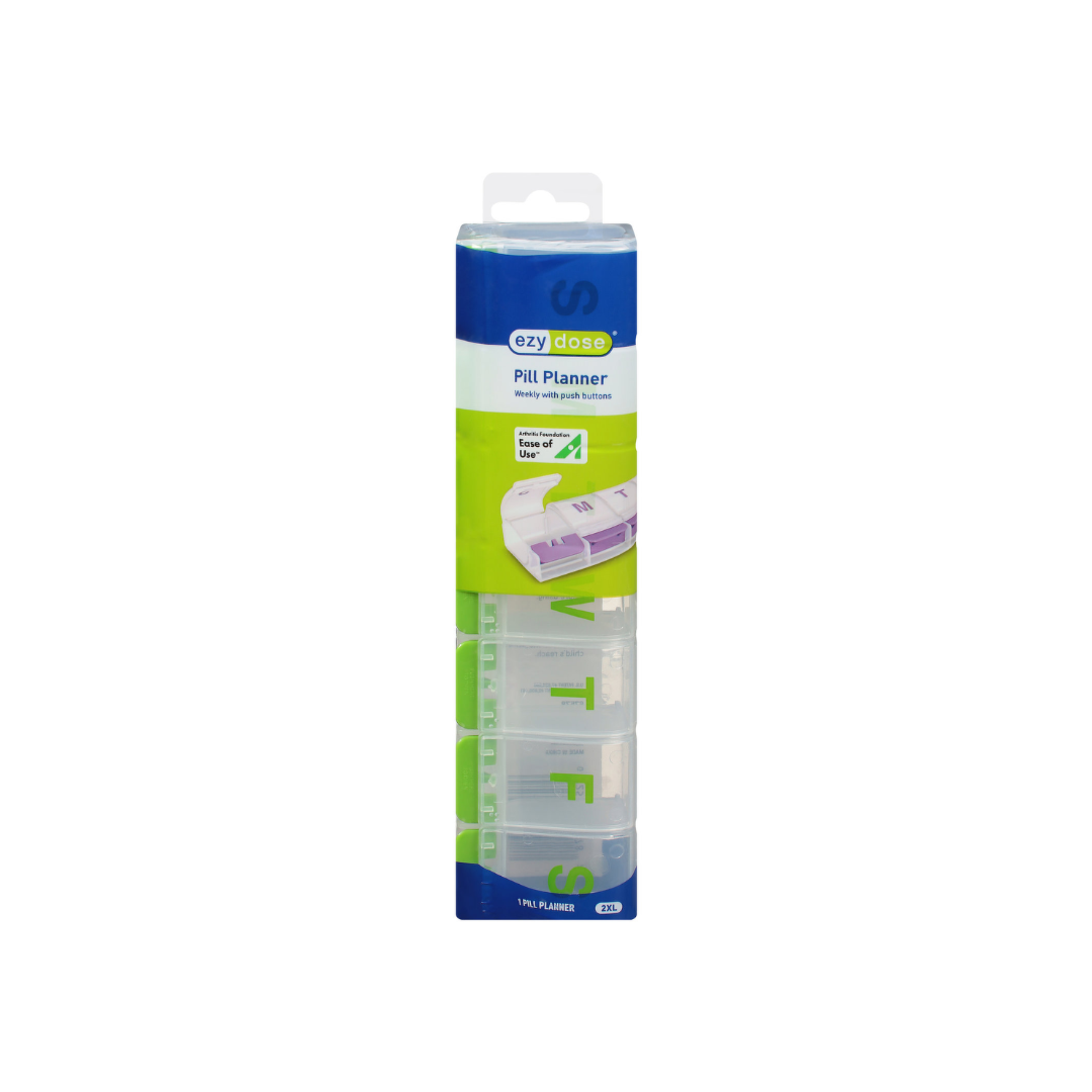 buy online Ezy Dose Push Button Pill Reminder 7 Day Xl	   Qatar Doha