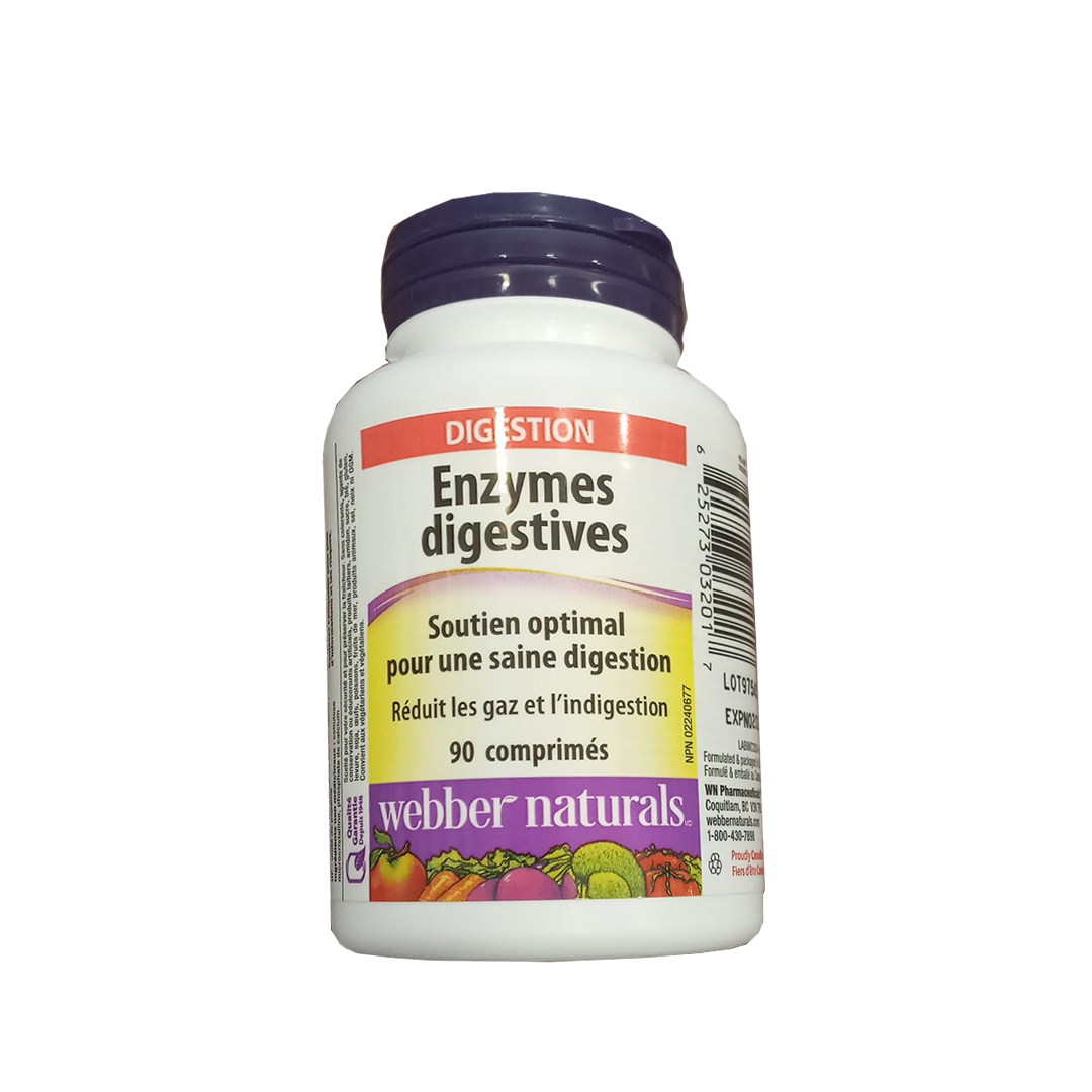 buy online digestive enzymes tablets 90's  -WEBBER NATURALS 1  Qatar Doha