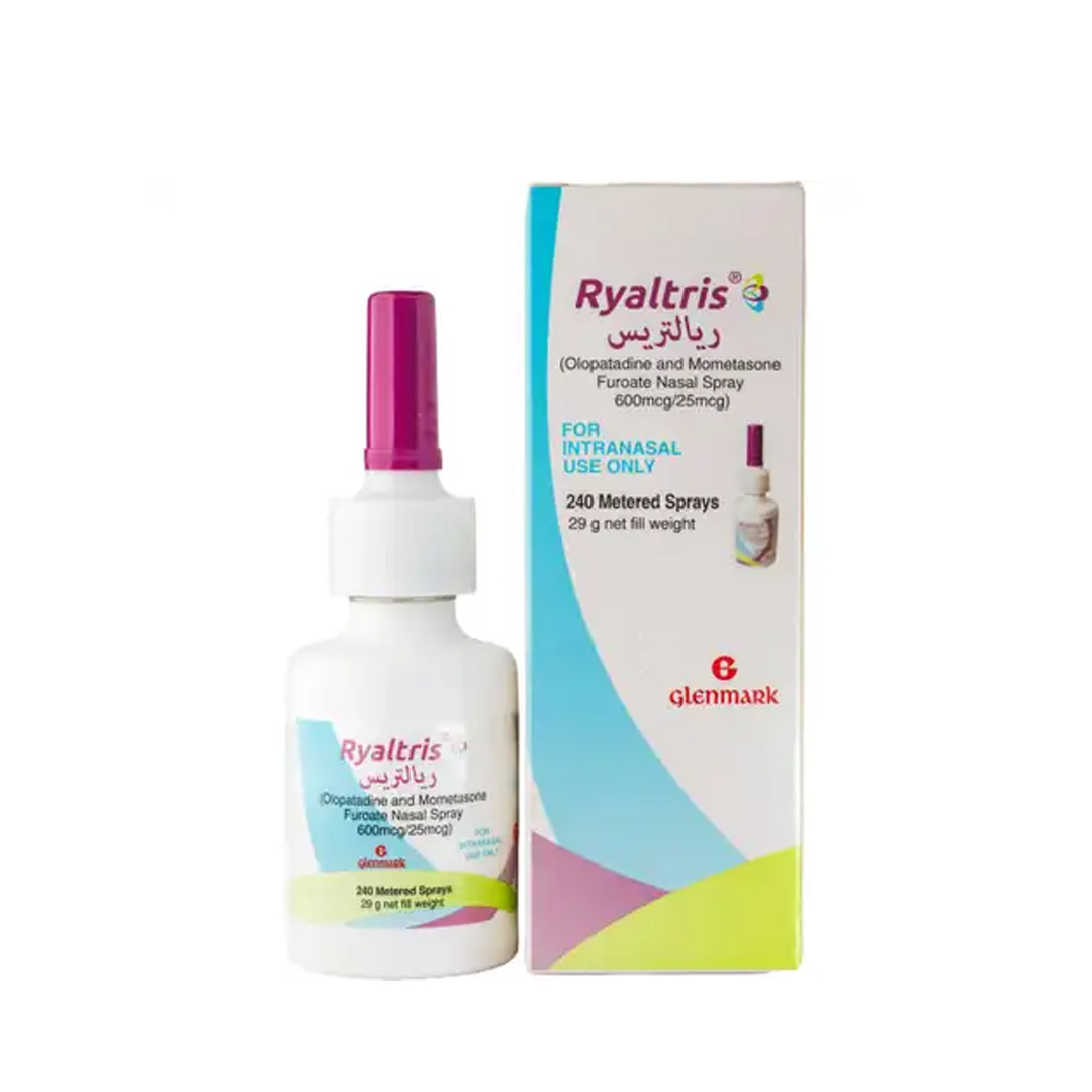 buy online Ryaltris (600mcg/25mcg) Nasal Spray- 240 Doses 1  Qatar Doha