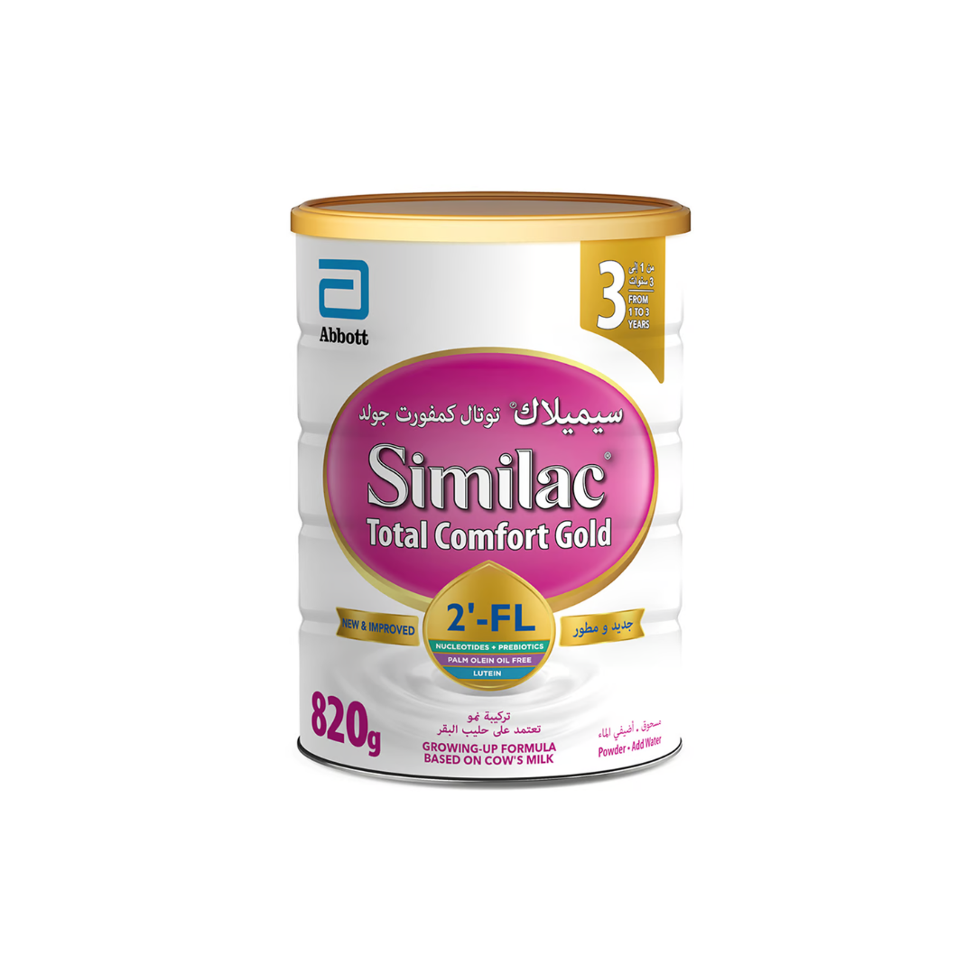 Similac Total Comfort Gold 3 Milk Powder -820g product available at family pharmacy online buy now at qatar doha