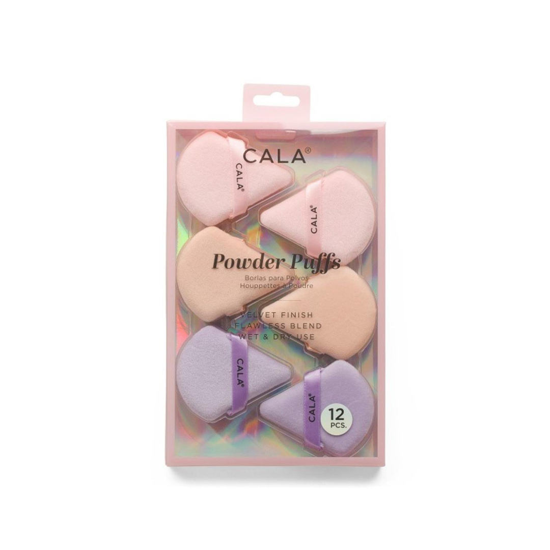 Cala VELVET POWDER PUFFS (NUDE/PINK)12'S #76070 product available at family pharmacy online buy now at qatar doha