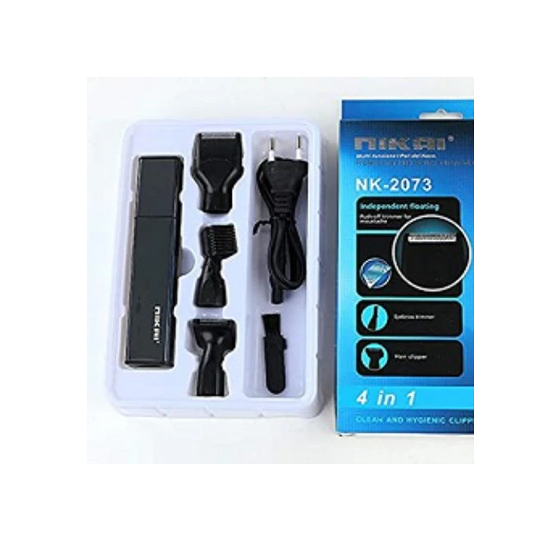 Nikai Rechargeable Shaver And Nose Trimmer Machine 1 St product available at family pharmacy online buy now at qatar doha