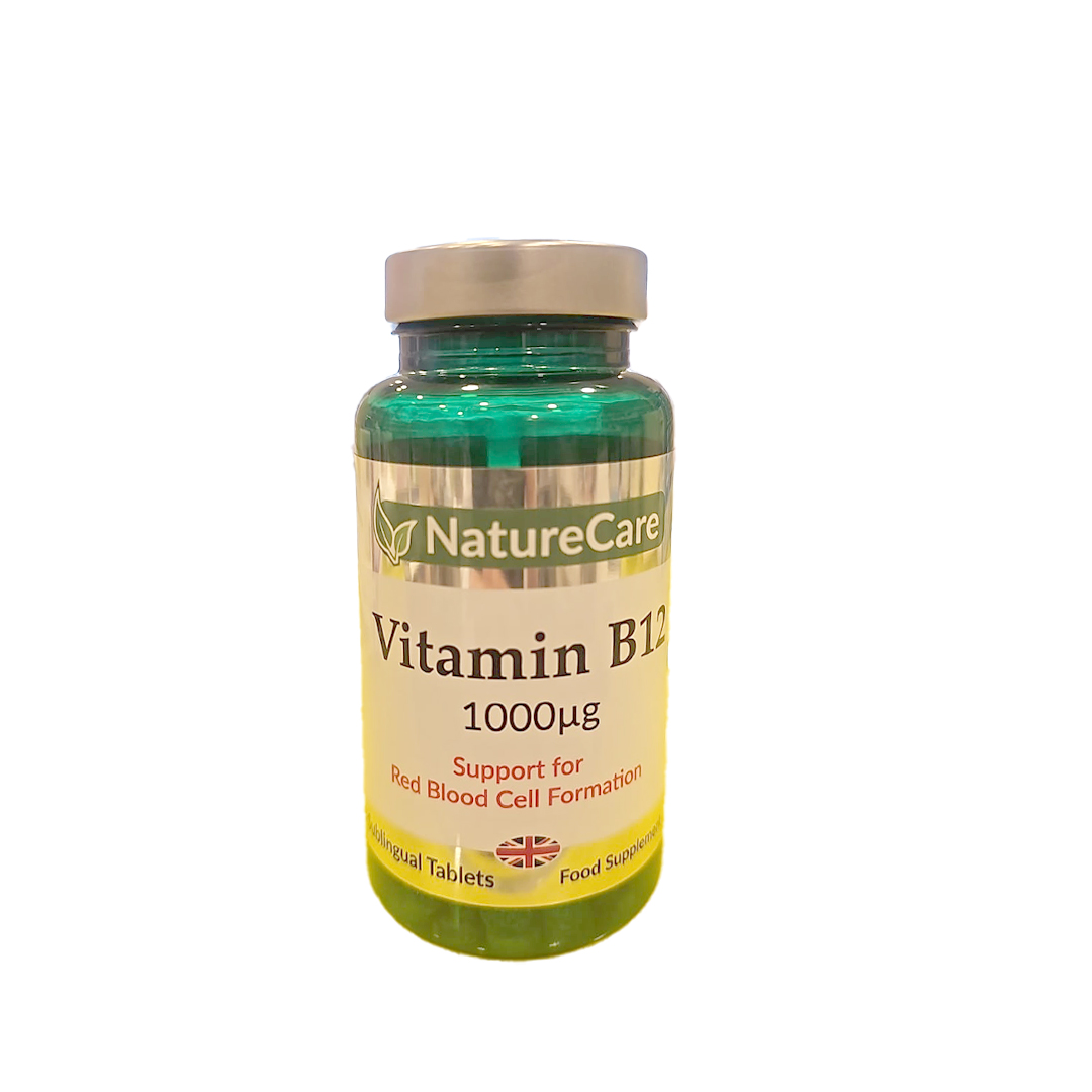 buy online VITAMIN B12 (1000MCG) SUBLINGUAL TABLET 60'S #NATURE CARE 1  Qatar Doha