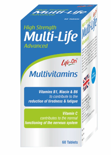 Life On Multi Life MULTIVITAMINS Tablets 60.s product available at family pharmacy online buy now at qatar doha