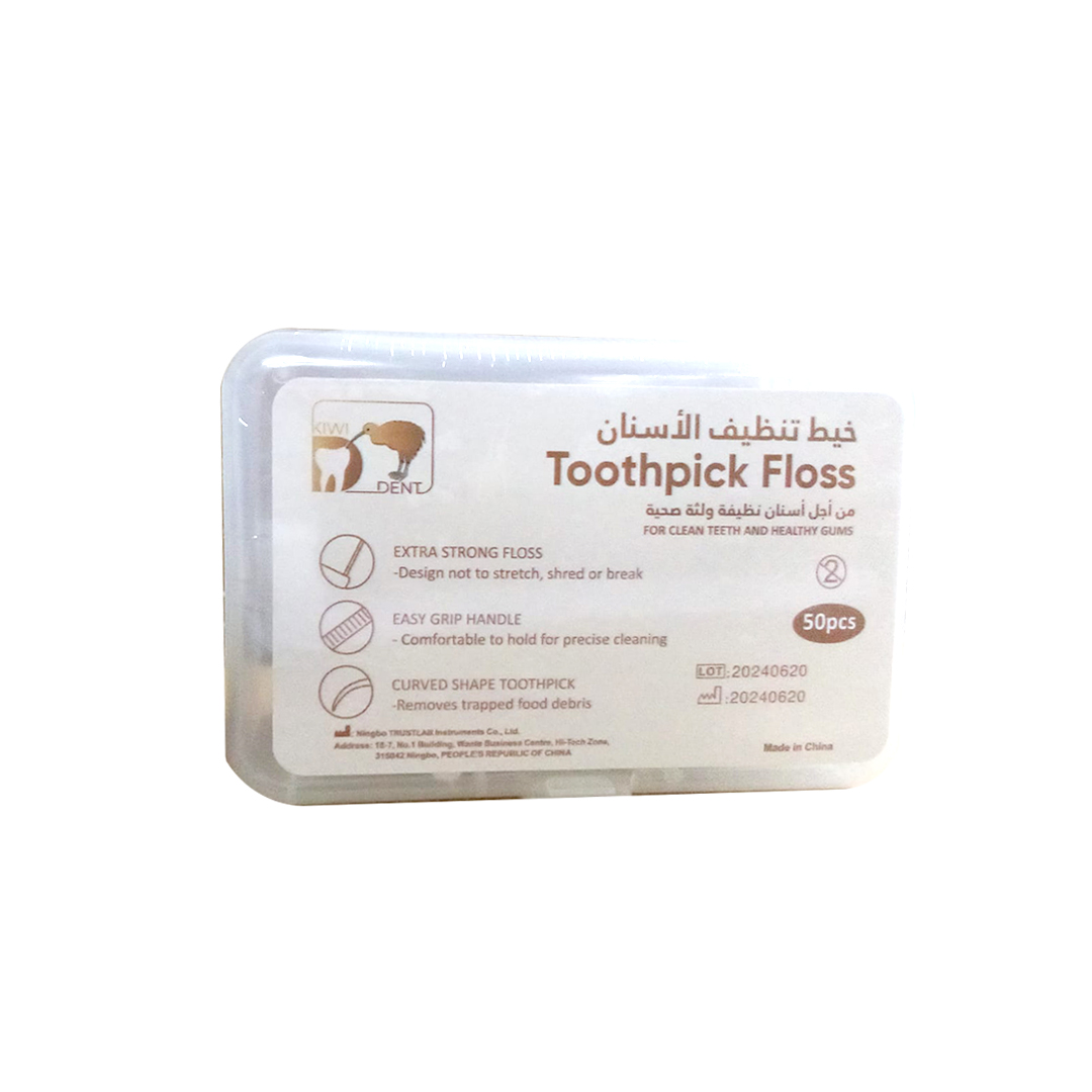 Kiwident Toothpick Floss 50 .s - Trustlab product available at family pharmacy online buy now at qatar doha