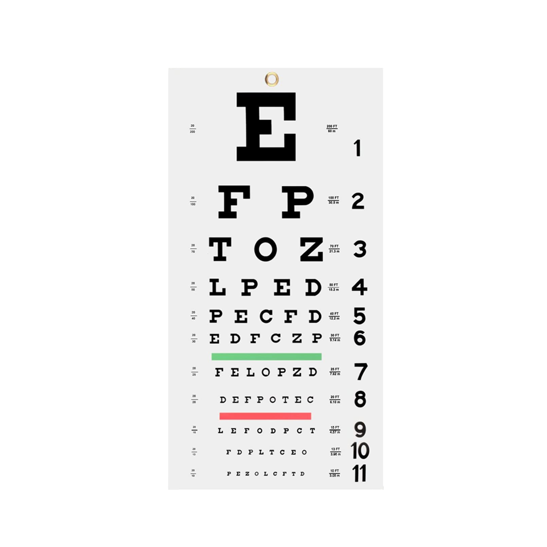 Eye Test Chart -Lrd Available at Online Family Pharmacy Qatar Doha