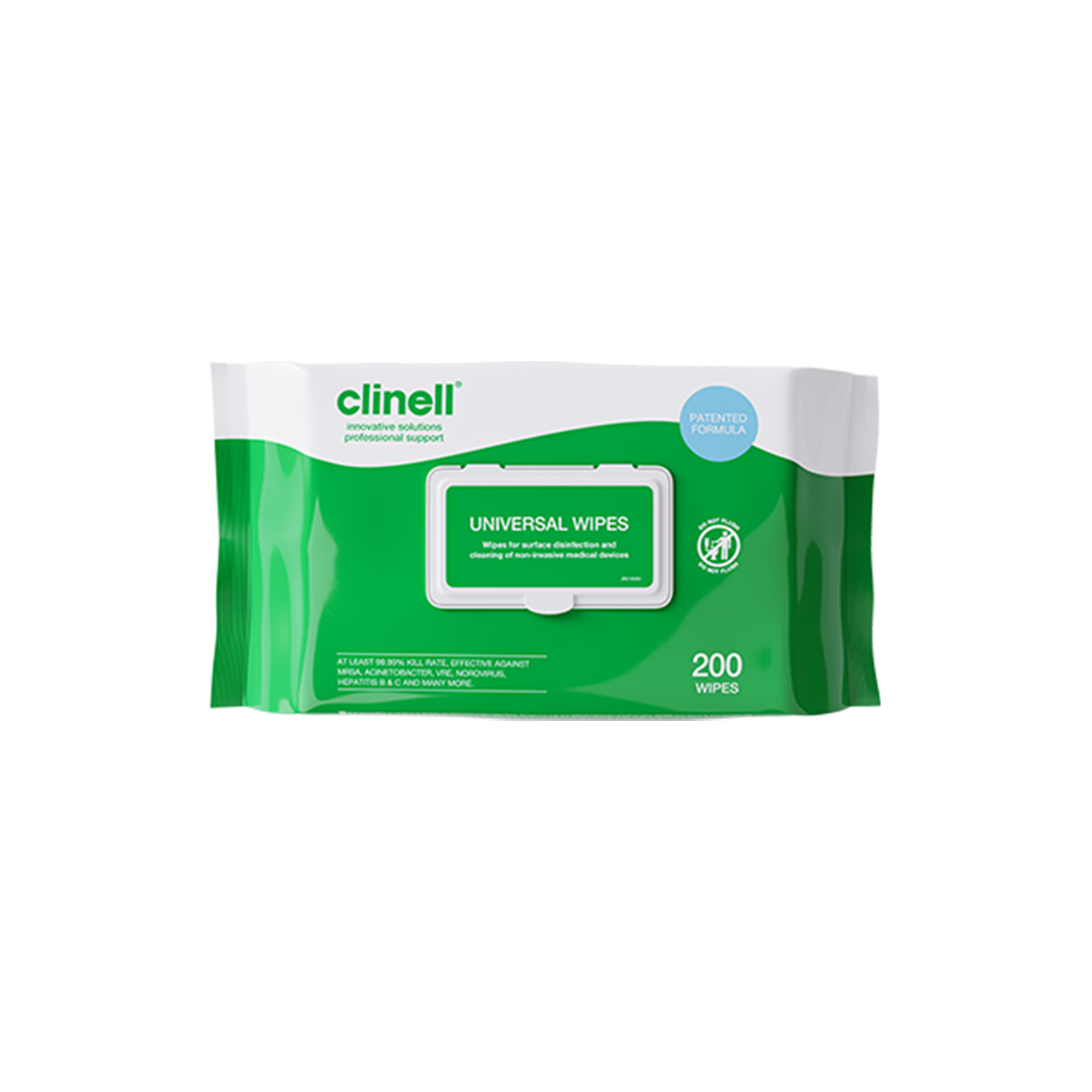 Clinel Universal Wipes 200.s product available at family pharmacy online buy now at qatar doha