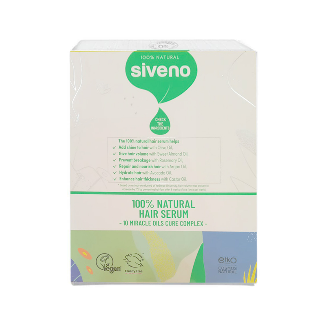 Siveno 100 Percent Natural Hair Serum product available at family pharmacy online buy now at qatar doha