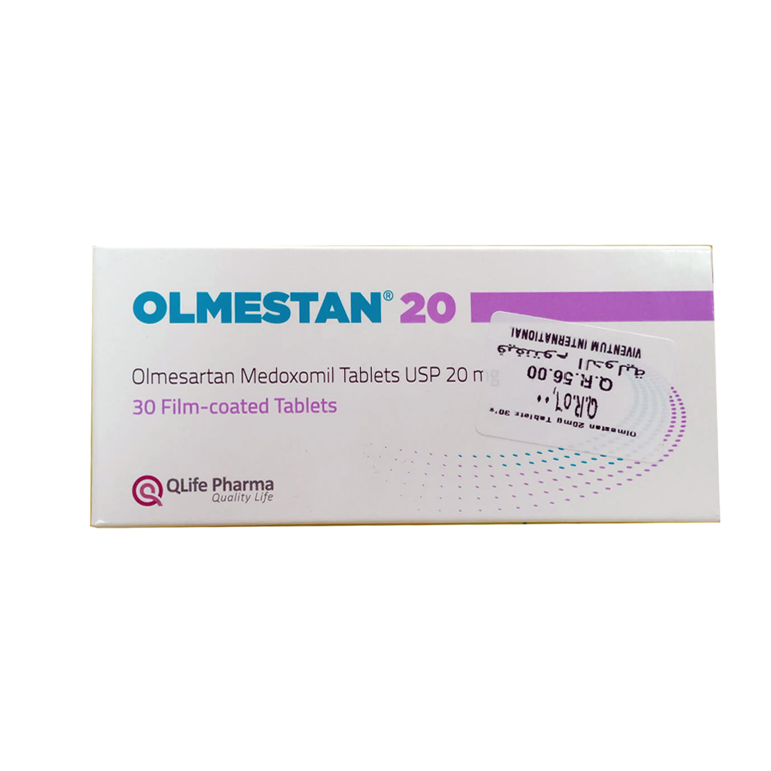 buy online Olmestan 20 Mg Tablet 30's 1  Qatar Doha