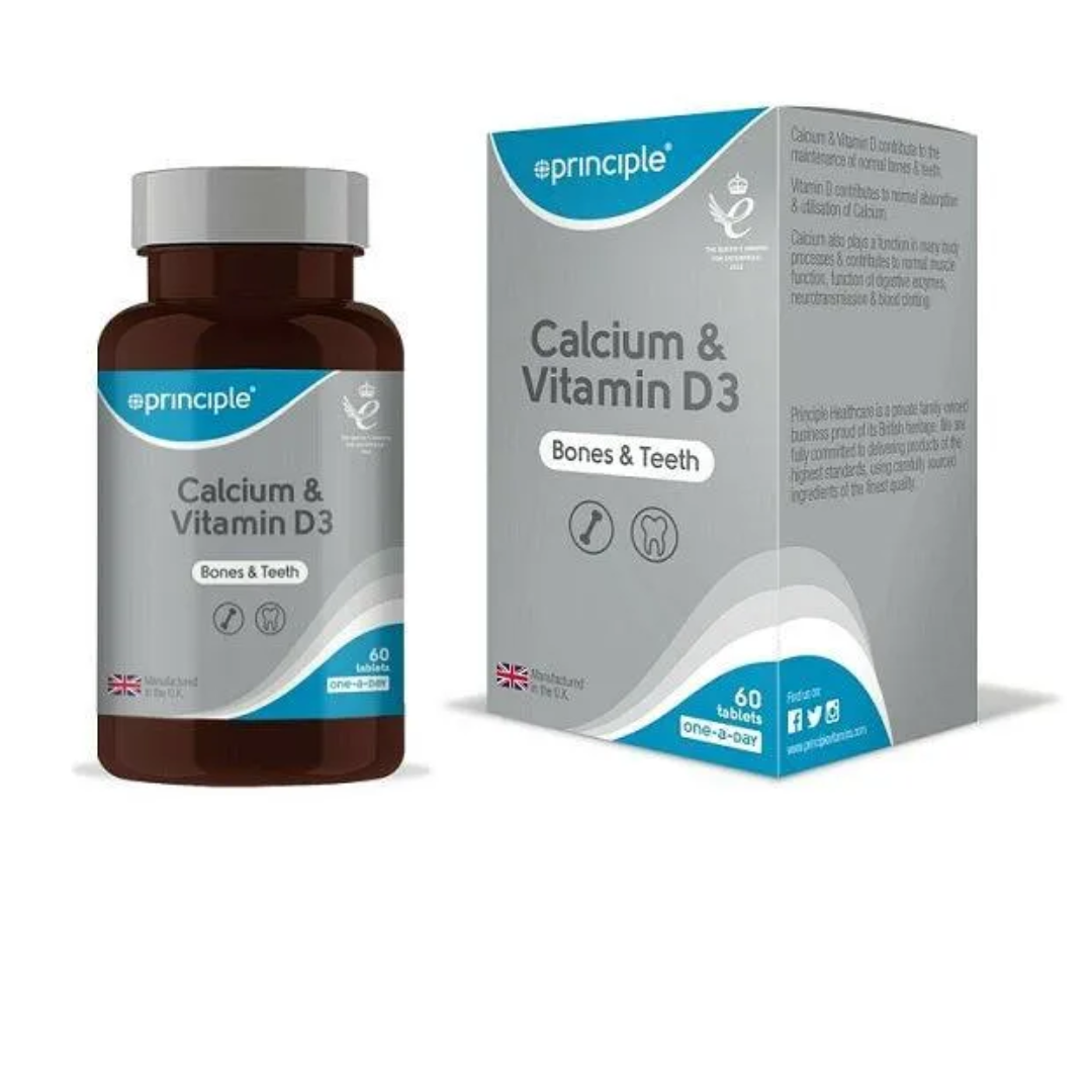 Principle Calcium & Vitamin D3 Tablet 60'S product available at family pharmacy online buy now at qatar doha
