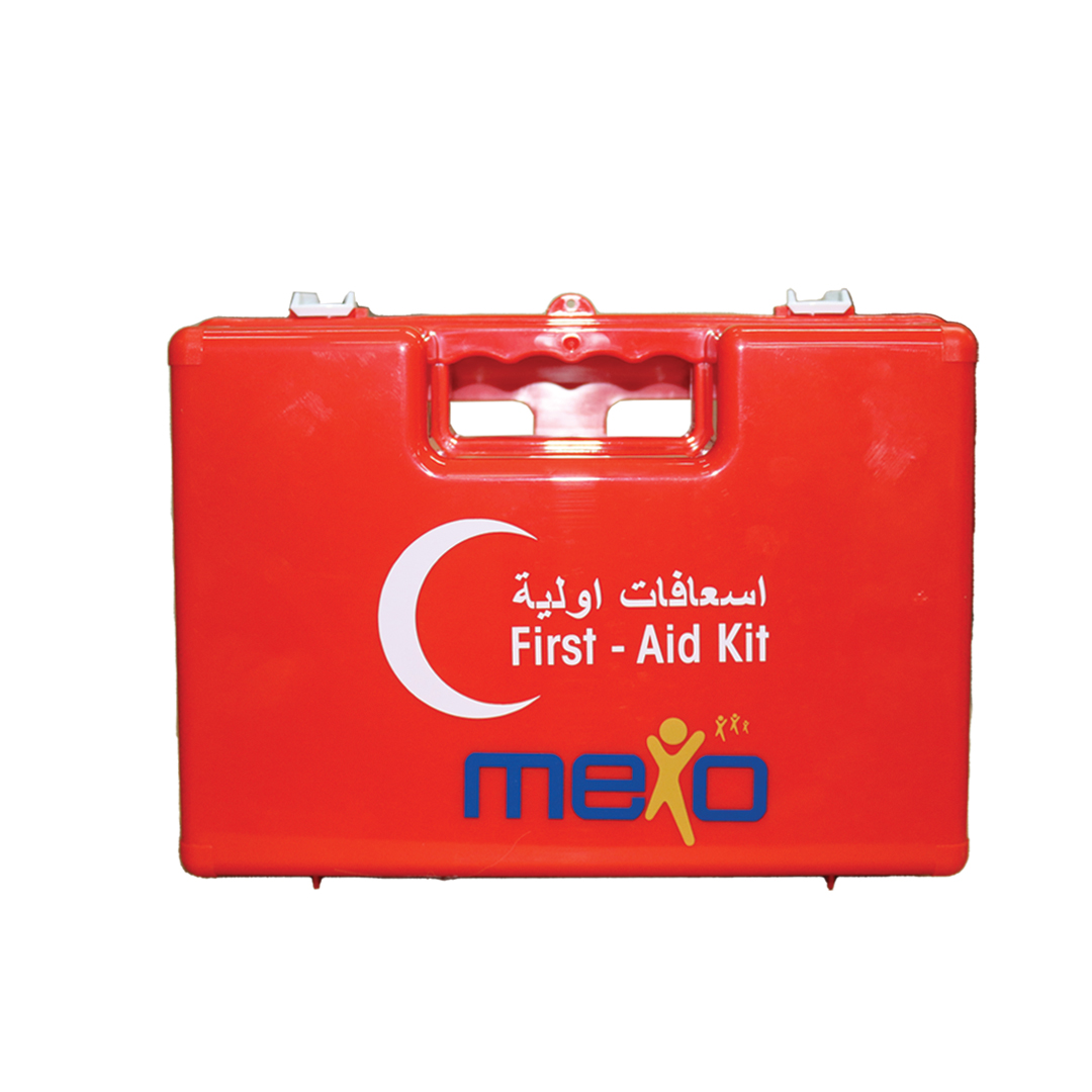 buy online Mexo Fa Box filled(29x20x12cm)orange W/wallmount Bracket(s) -trustlab 1  Qatar Doha