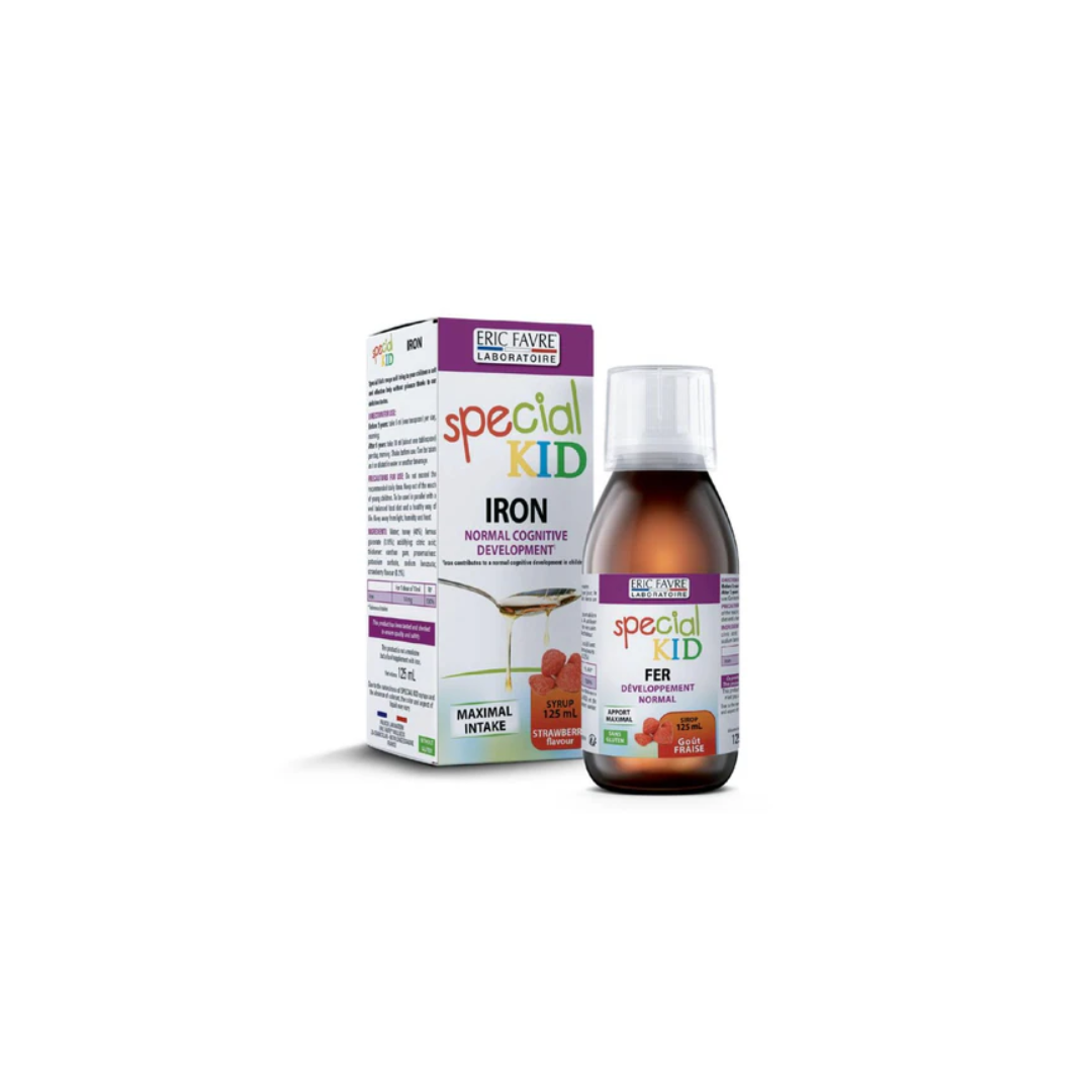 Eric Favre Special Kid Iron Syrup- 125ml product available at family pharmacy online buy now at qatar doha