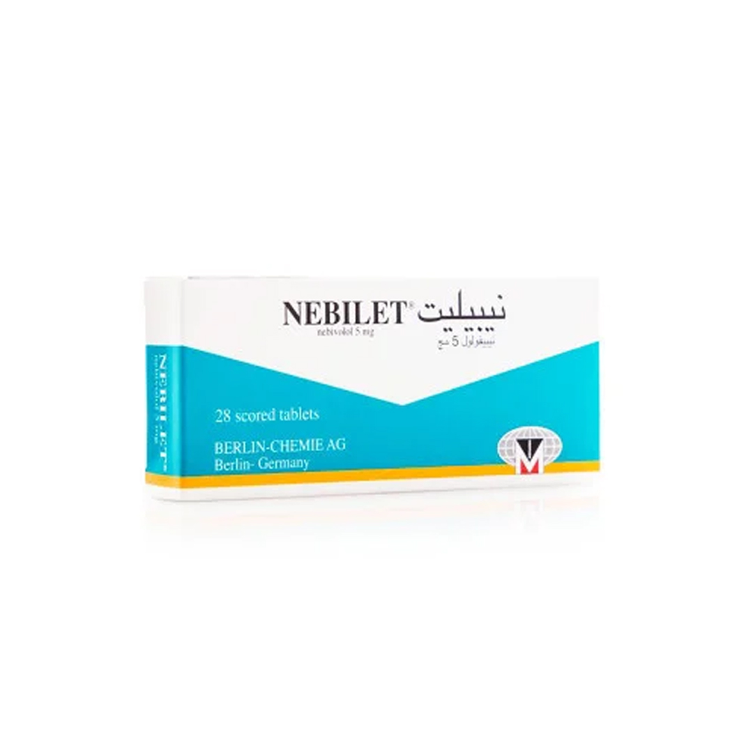 Nebilet 5Mg Tablet 28'S product available at family pharmacy online buy now at qatar doha